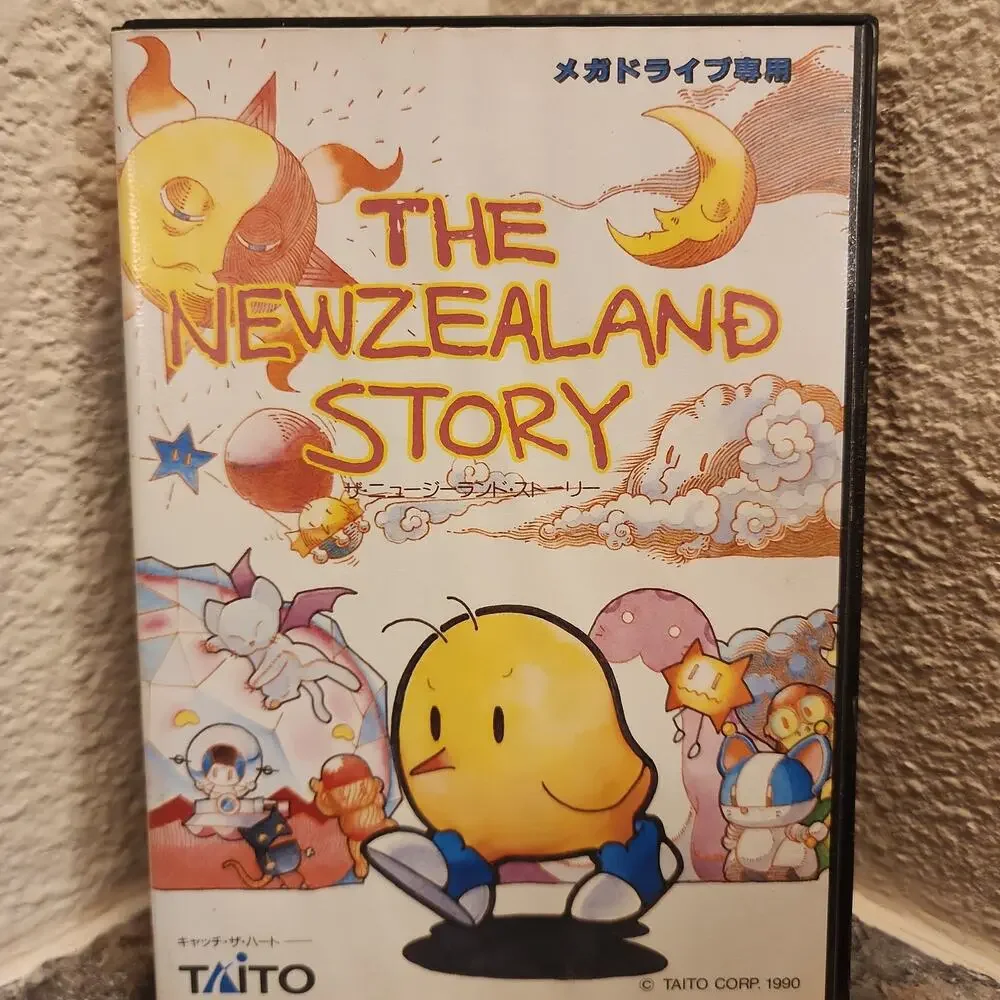 Game - NewZealand Story (CIB) - Mega Drive / Genesis [JAP Import] - Sega - Taito